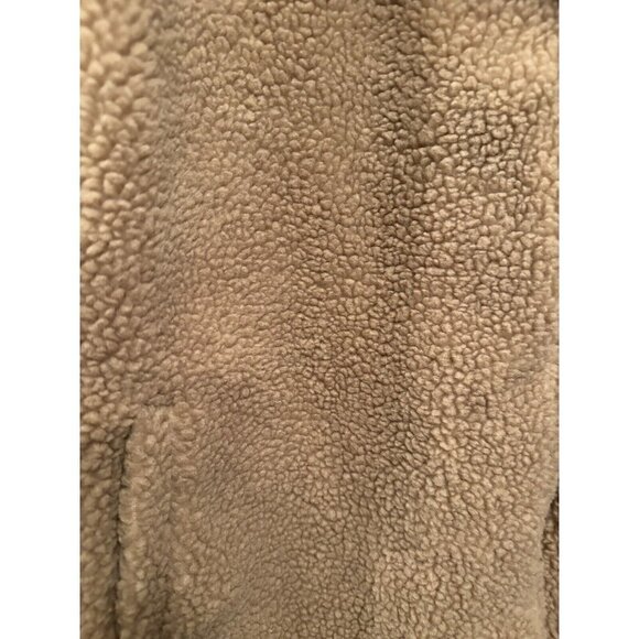 TCP The Childrens Place Coat Jacket Girls Size 14 Tan Sherpa Teddy Bear - Picture 6 of 9